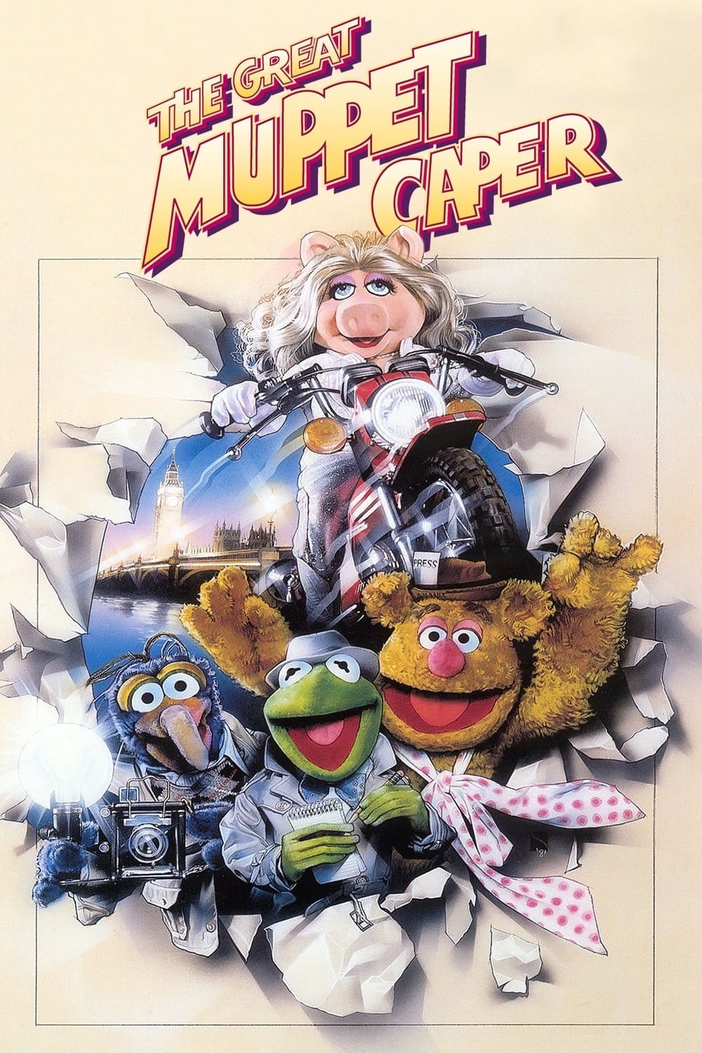 Постер The Great Muppet Caper